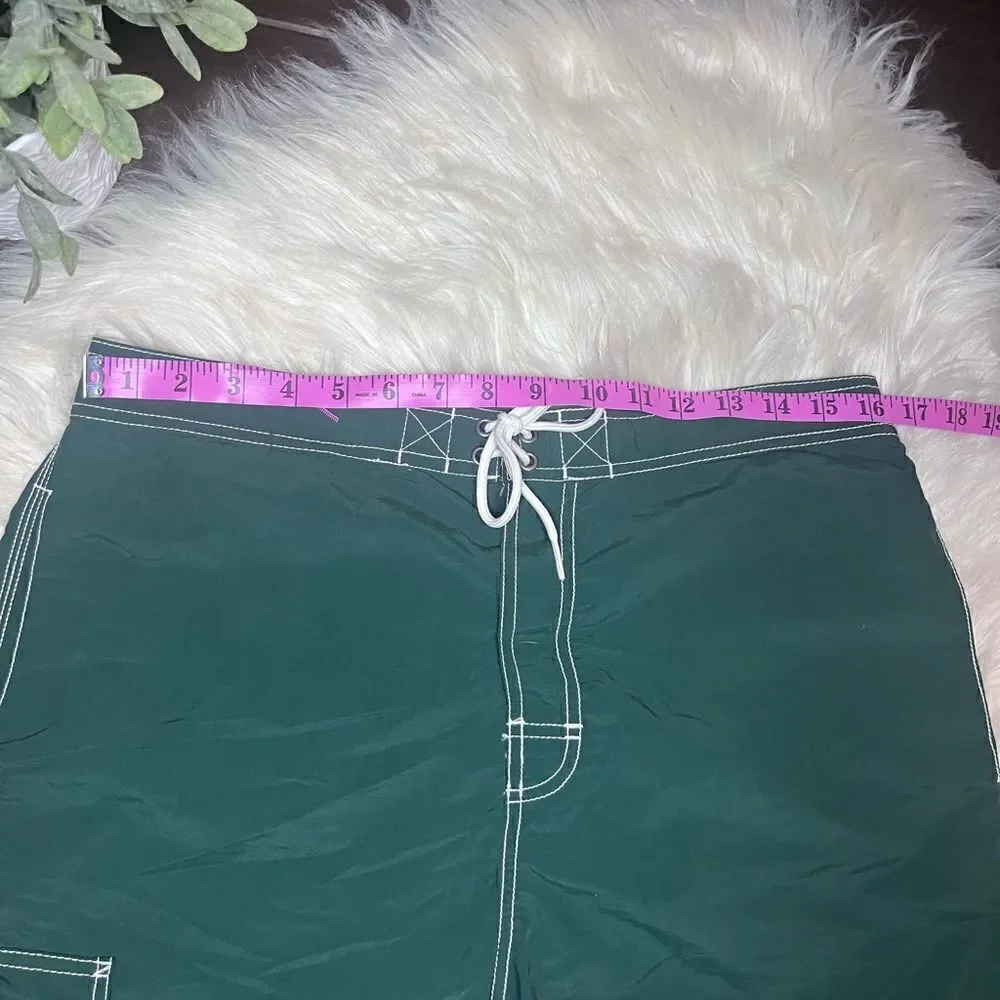 Ralph Lauren Polo hunter green boardshorts  sz medium